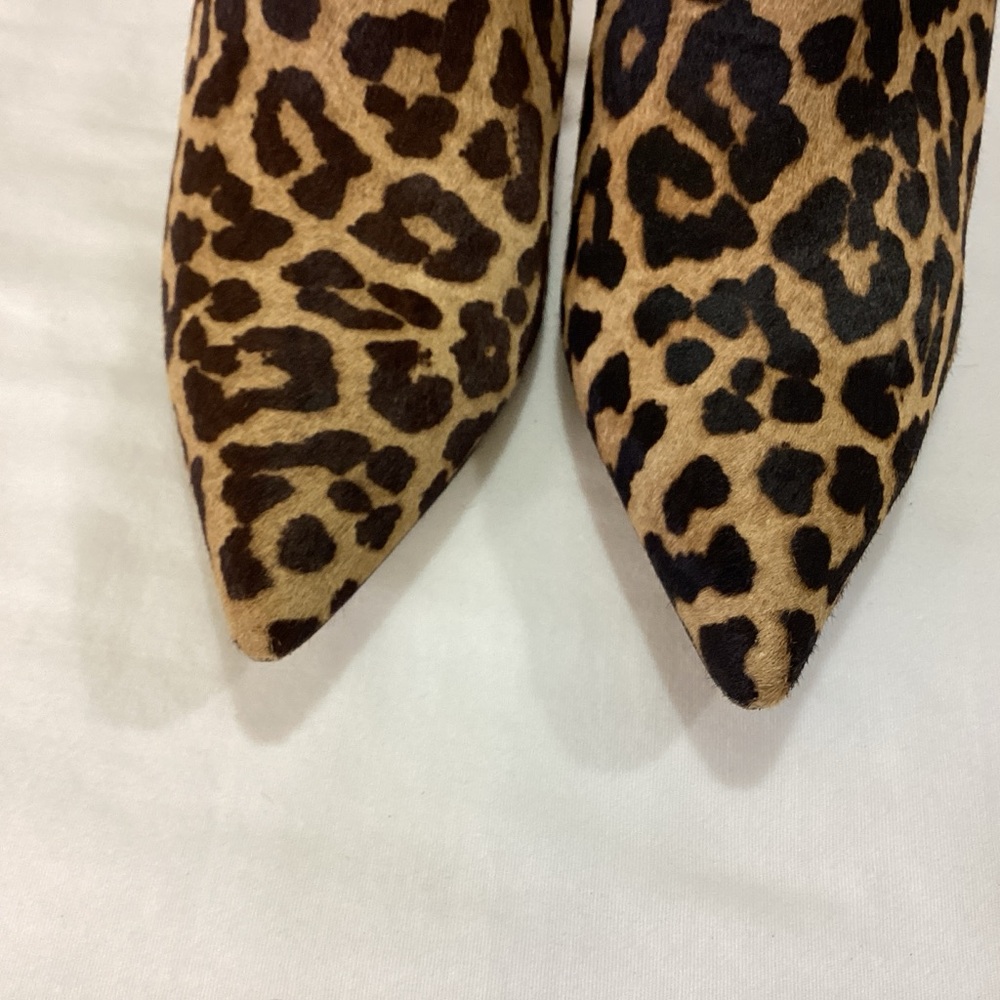 Sam Edelman Leopard Print Ankle Booties SZ 8M $120 - Picture 12 of 12